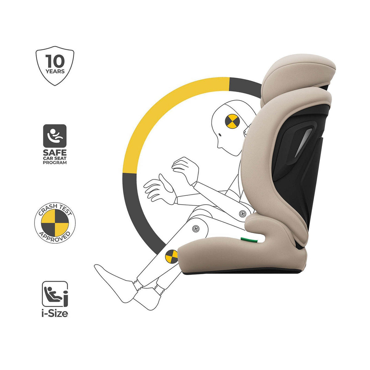 4Kraft COMFORT UP 2 PLUS i-Size Seggiolino Auto
