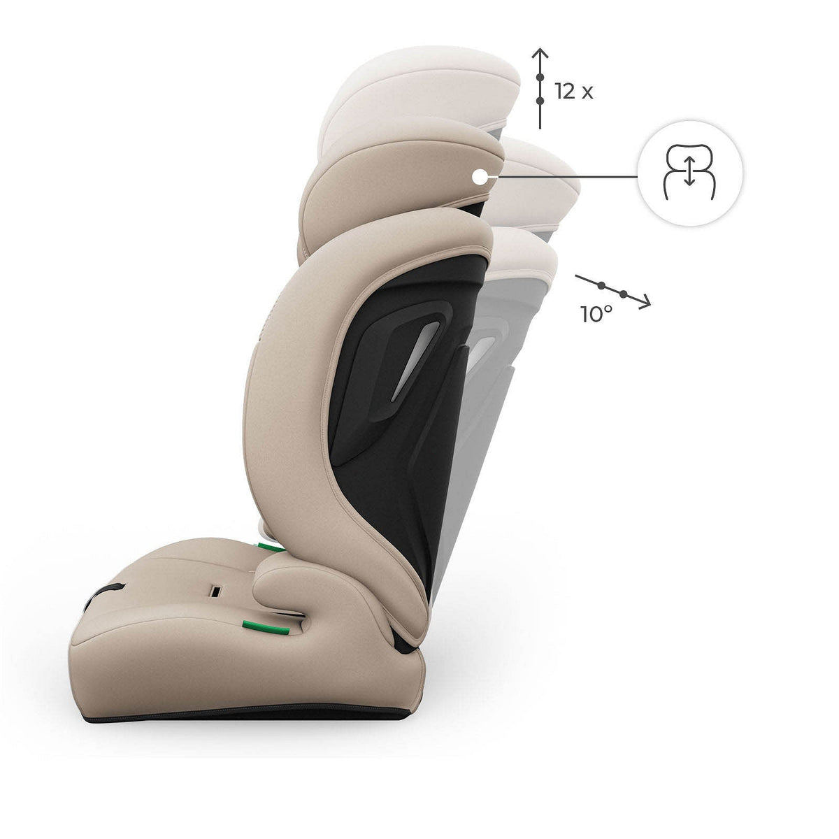 4Kraft COMFORT UP 2 PLUS i-Size Seggiolino Auto