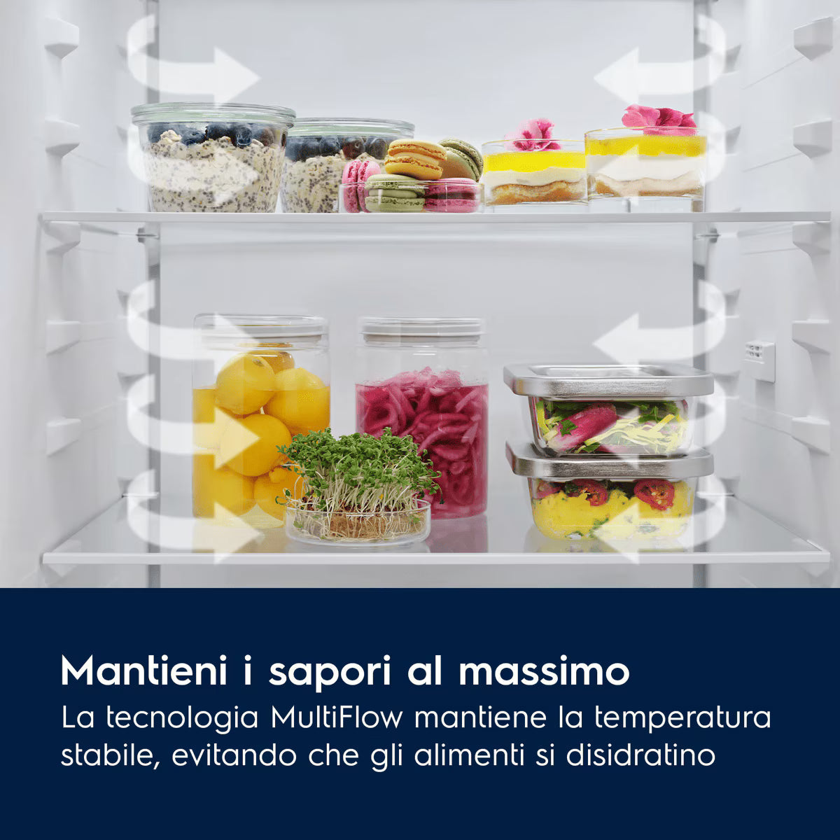 Electrolux Serie 600 REX® Frigocongelatore Retrò Bianco Crema 175.1 cm