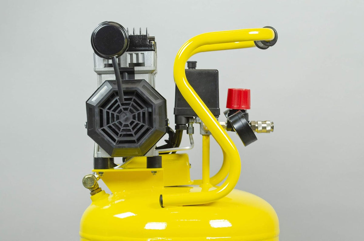 STANLEY Siltek Compressore Silenzioso Verticale 1.3HP 50L