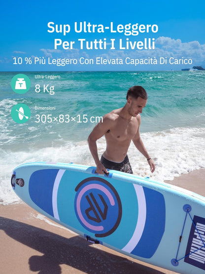 Niphean Tavola SUP Gonfiabile con Accessori