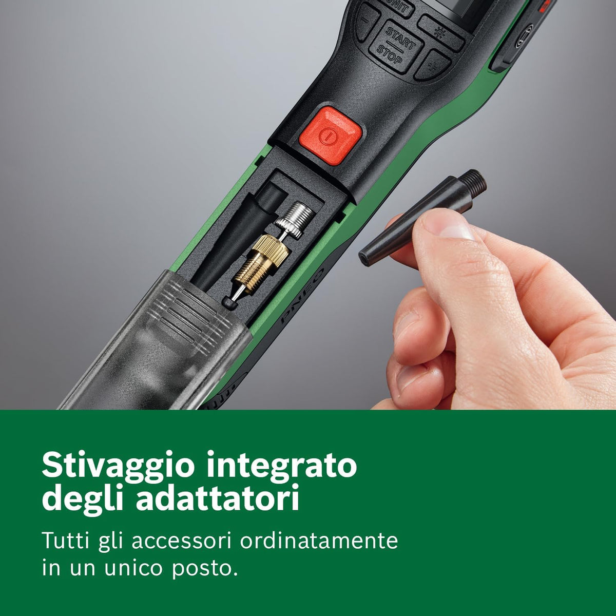 Bosch PNEO Mini Compressore Elettrico a Batteria 3Ah