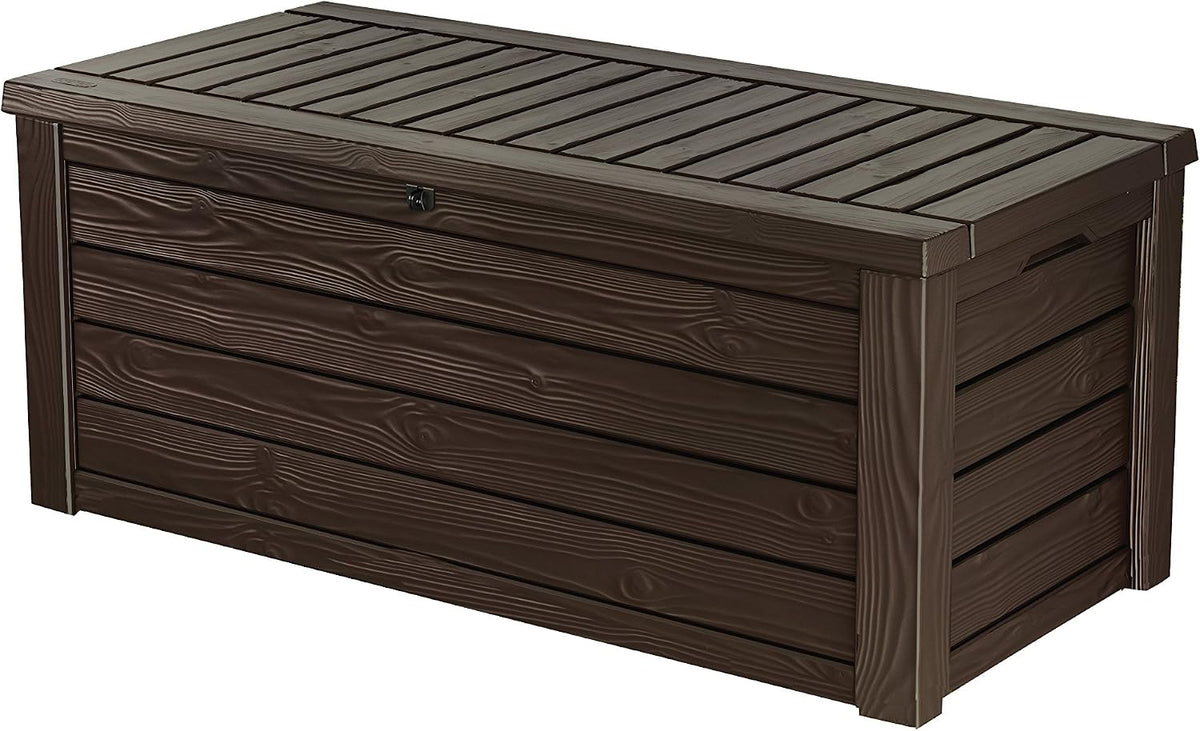 Keter Westwood Baule da Giardino Effetto Legno 570L