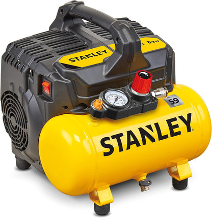 STANLEY Compressore d'Aria Portatile DST100/8/6 Silenzioso 6L