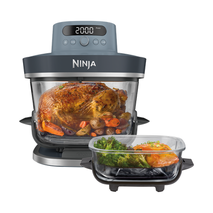 Ninja CRISPi PRO AS101EUCY Friggitrice ad Aria in Vetro 5,7 L