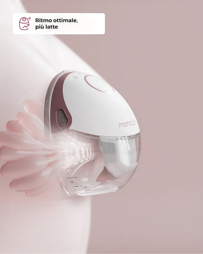 Momcozy Mobile Style™ M6 Tiralatte Sottile a Mani Libere