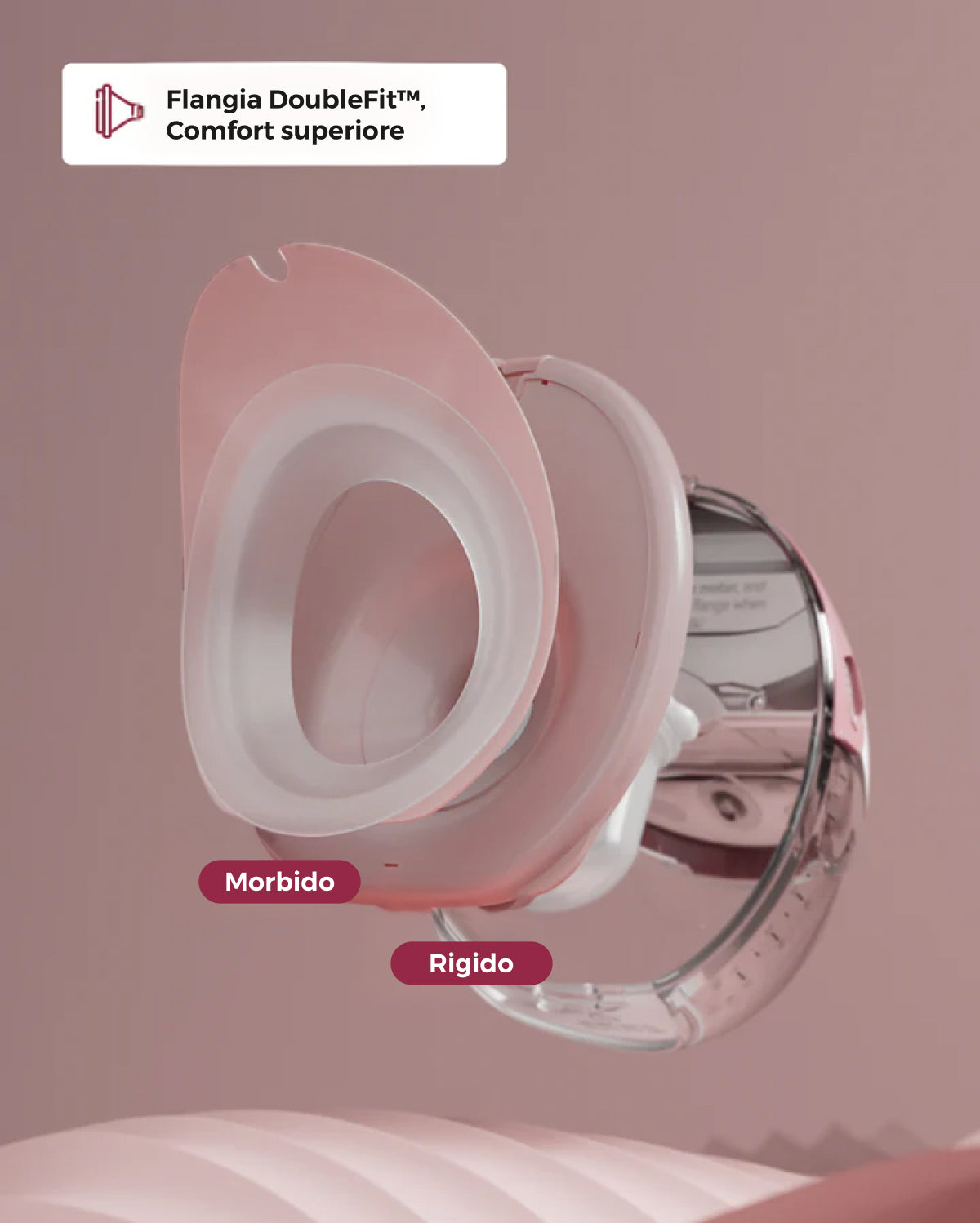 Momcozy Mobile Style™ M6 Tiralatte Sottile a Mani Libere