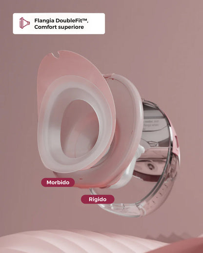 Momcozy Mobile Style™ M6 Tiralatte Sottile a Mani Libere